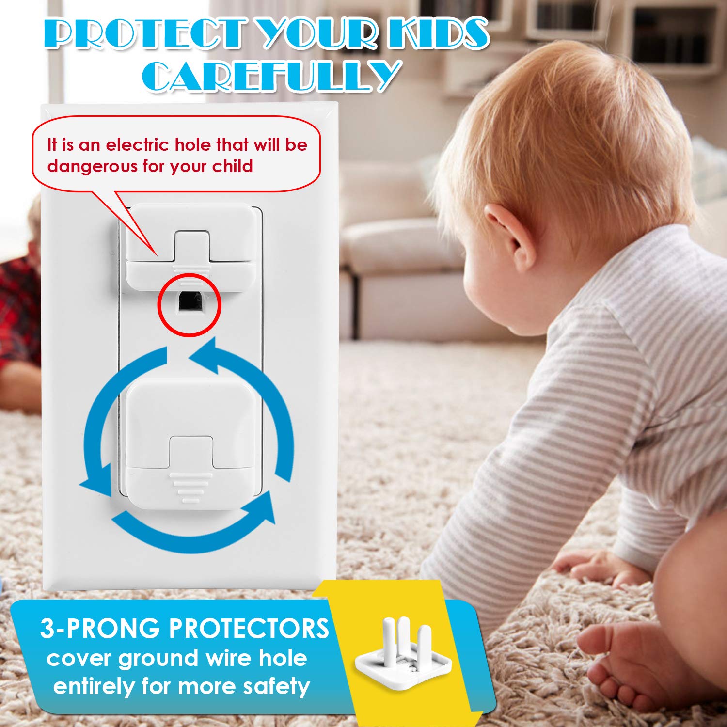 Babepai outlet covers safety features emphasize peace of mind in busy homes