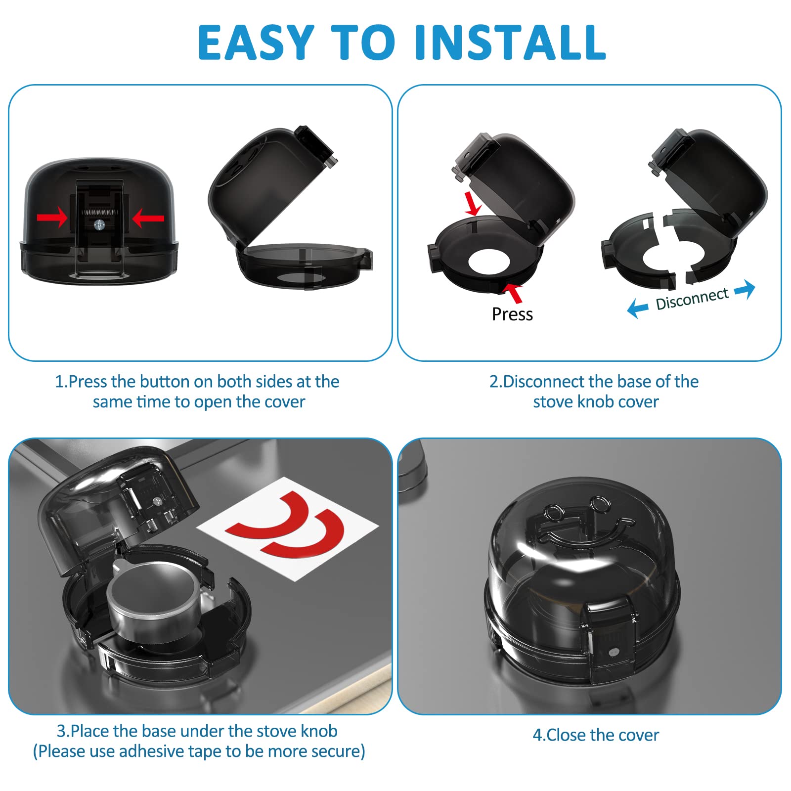 Babepai universal-fit image demonstrates knob spacing compatibility.