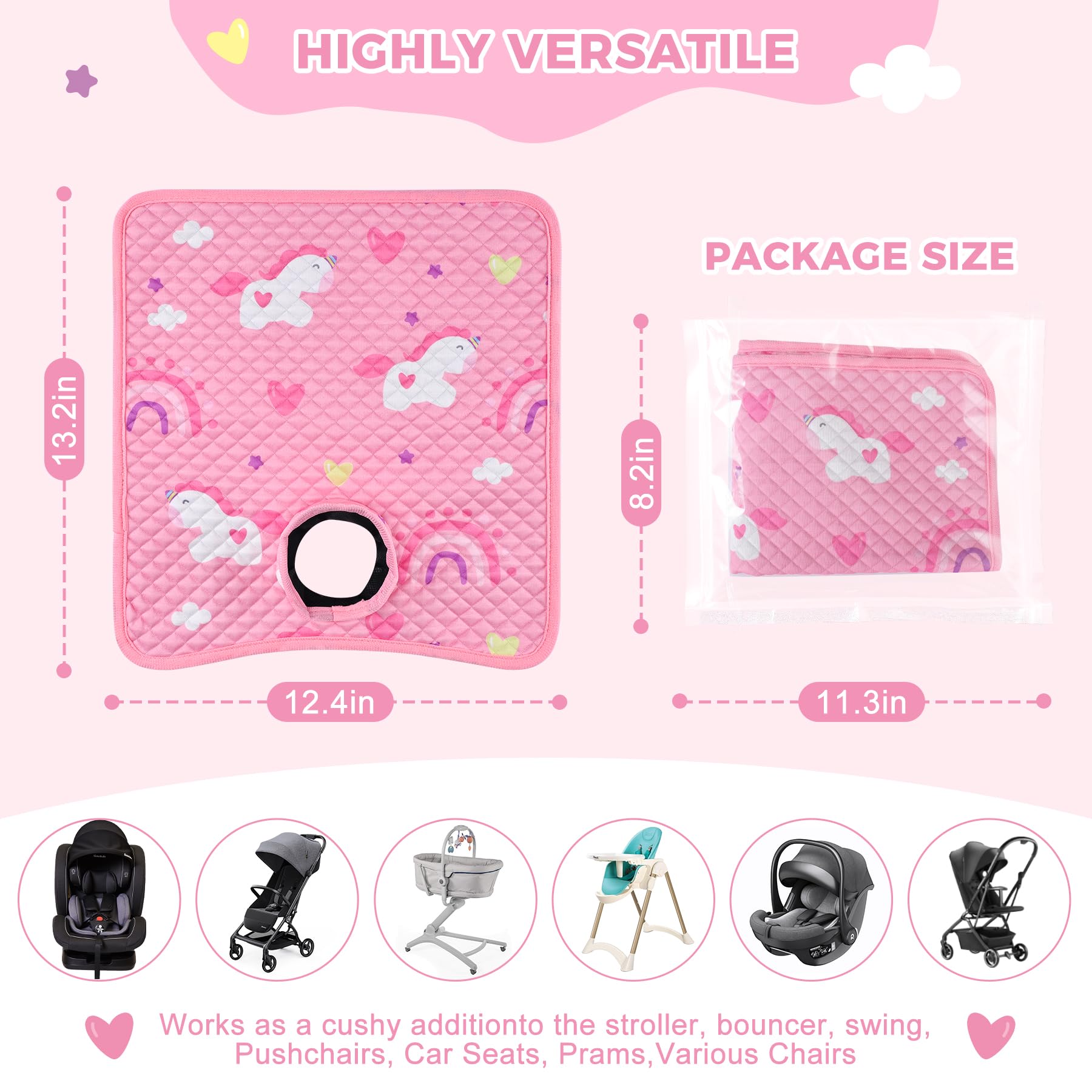 Babepets non-slip bottom detail indicating stable protection on seats
