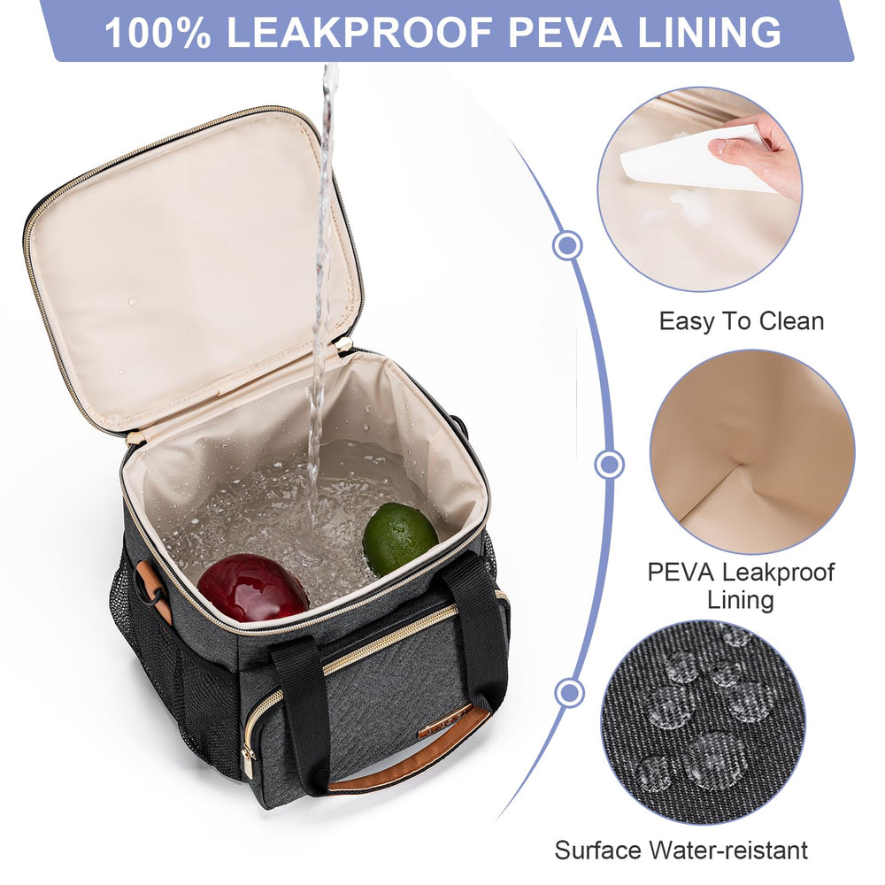 BABEYER breastmilk bag with detachable top handle for stroller attachment.