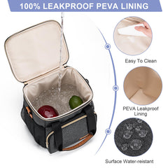BABEYER breastmilk bag with detachable top handle for stroller attachment.