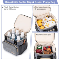 BABEYER adjustable shoulder strap provides comfortable carry from 28 to 57 inches.
