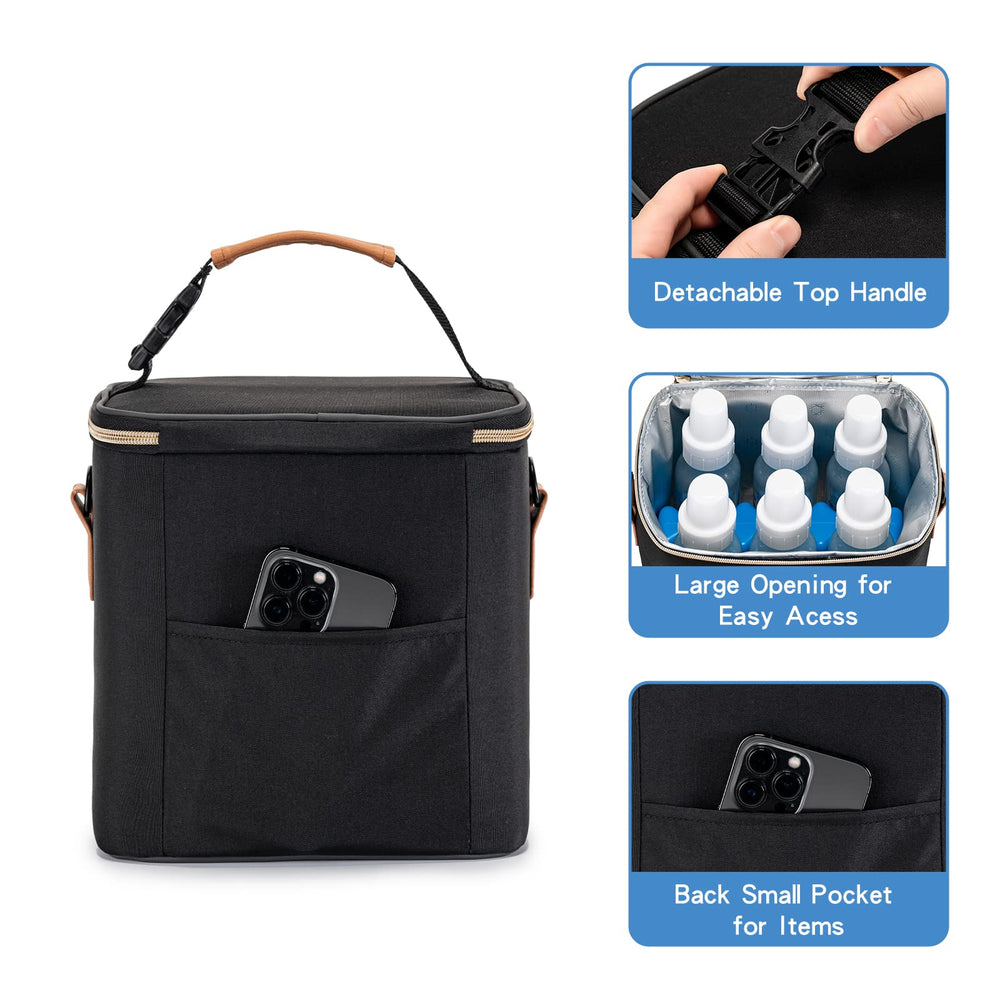 BABEYER detachable top handle for stroller or cart attachment