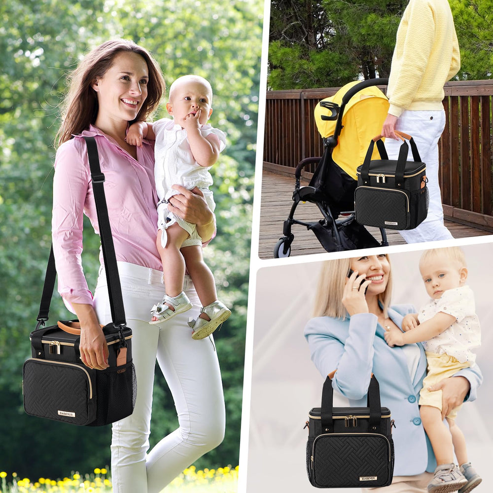 BABEYER bag's durable zipper supports daily, repeated use.