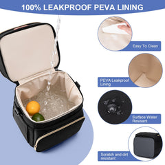 BABEYER insulated breastmilk cooler bag with ice pack ready for 8-hour cooling