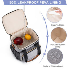 BABEYER breastmilk cooler bag with ice pack keeps milk cold for hours