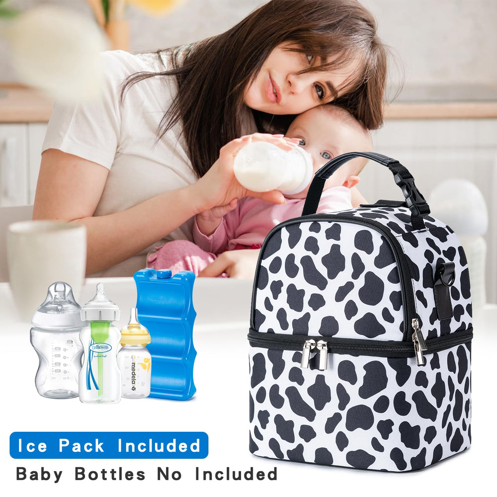 BABEYER adjustable shoulder strap offers cross-body or backpack wear for hands-free transport.