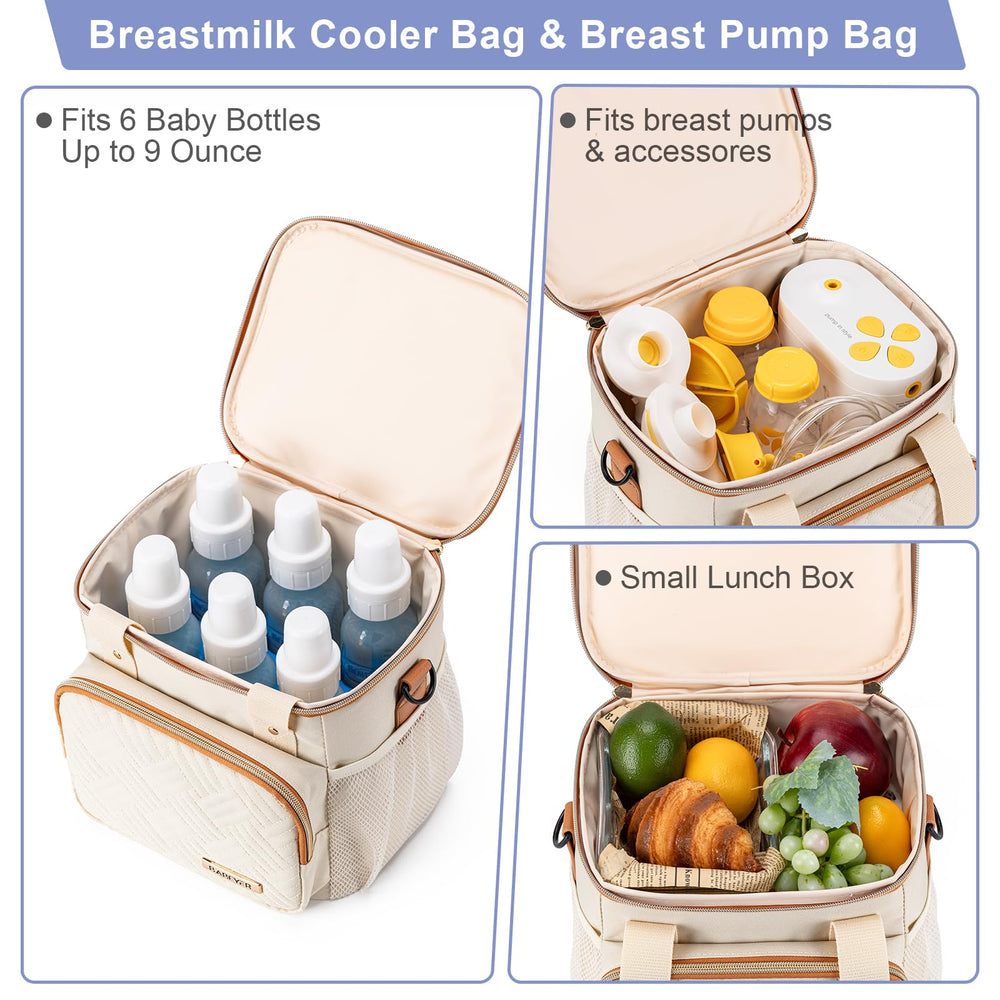BABEYER adjustable-shoulder-strap offers comfortable, hands-free carrying on busy days.