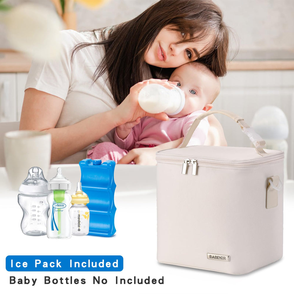 BABEYER dirt-proof fabric with side pocket supports everyday use.
