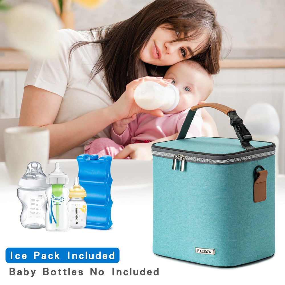 BABEYER waterproof-wipeable-lining highlights easy cleanup after spills