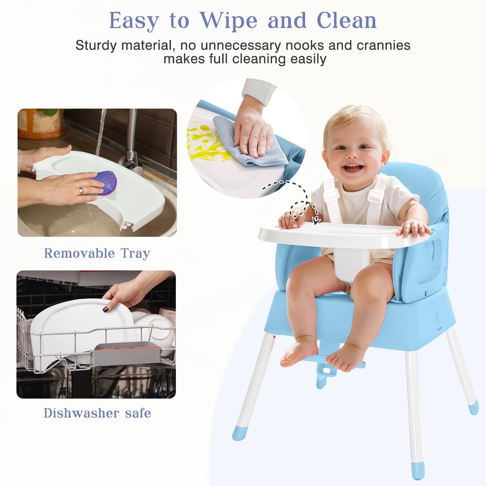 BABHAMNESS portable booster chair at dining table supports family meals on the go.