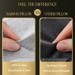 Babivio U-shaped pillow side-sleep position demonstrating ergonomic alignment.