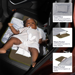 BabbleRoo compact design ideal for travel and park strolls.