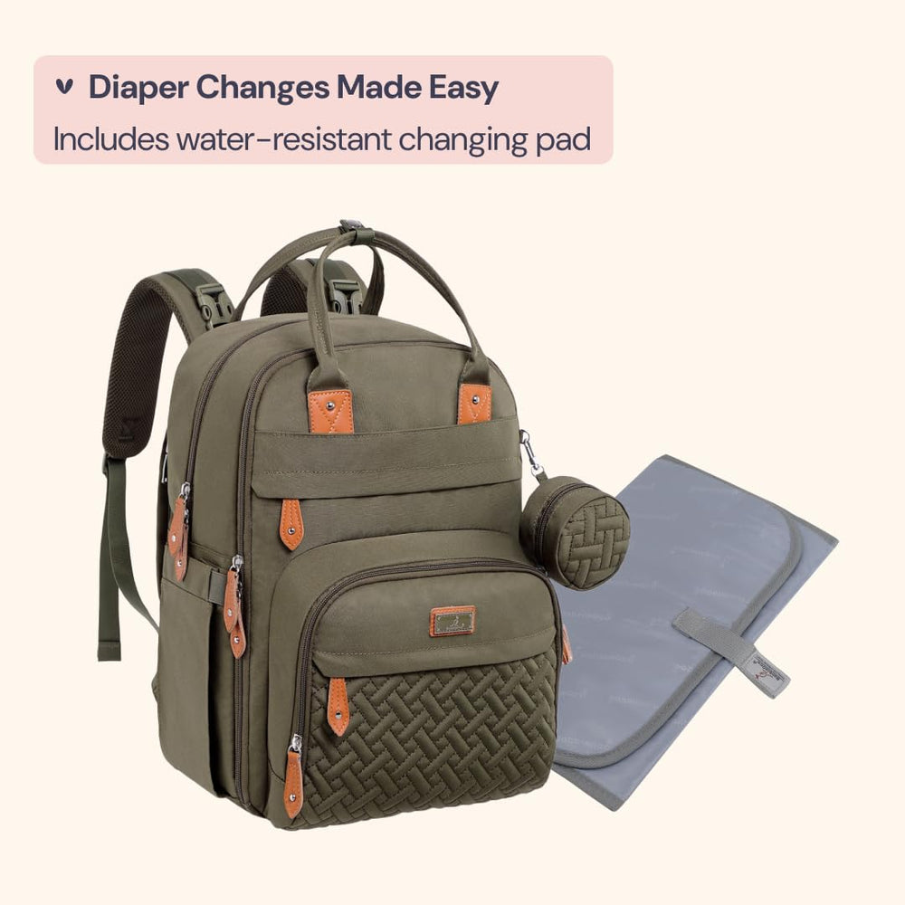 Bableroo army green laptop sleeve fits devices up to 15.6 inches.