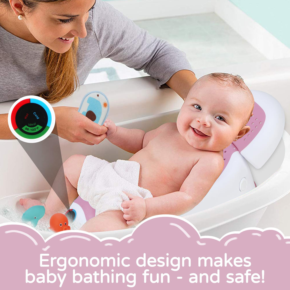 Babove Baby Bath Support foldable design saves space for travel and storage