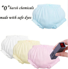 Baby Amabc 7Pack solid colors and patterns image emphasizes cute options for styling.