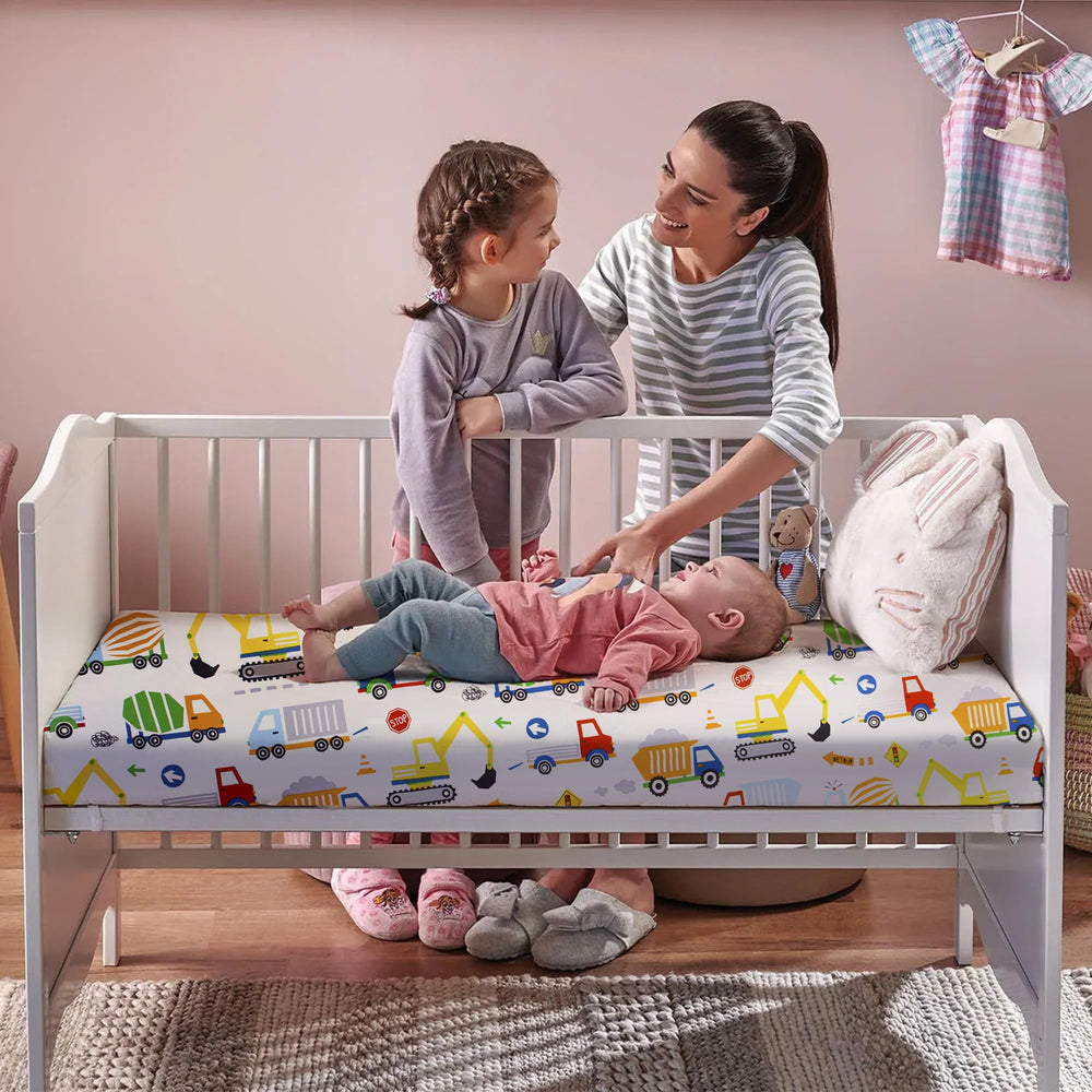 Baby Amabc versatile fit 52x28 standard crib mattress for most nurseries