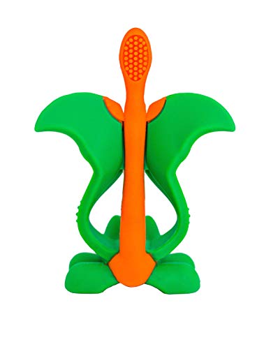 Baby Banana Mystical Dragon silicone safety features non-toxic materials for little mouths.