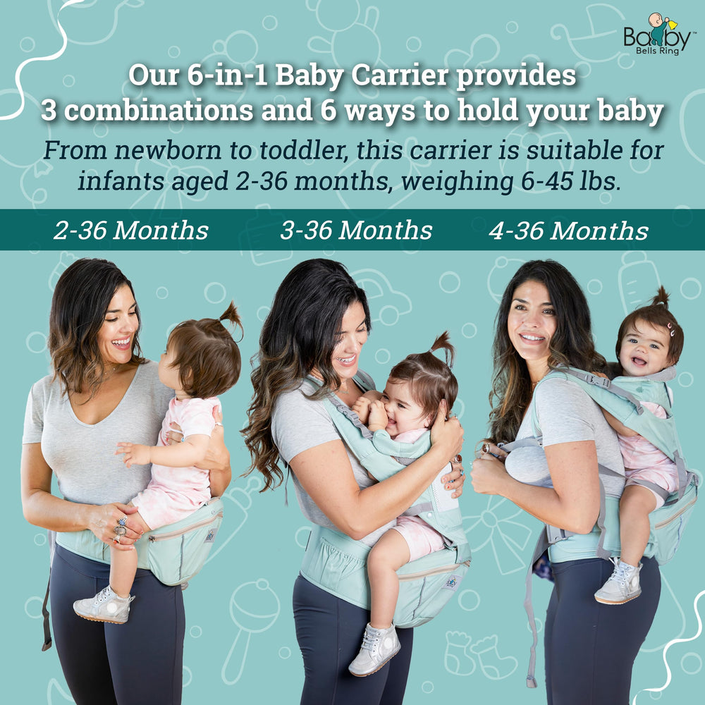 Weight range 6-45 lb demonstrates versatile use from infant to toddler