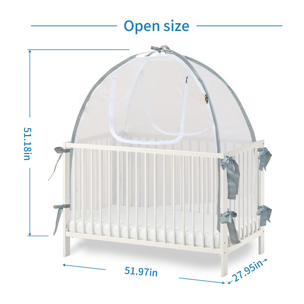 Baby & Beyond two doors design provides easy access during transitions