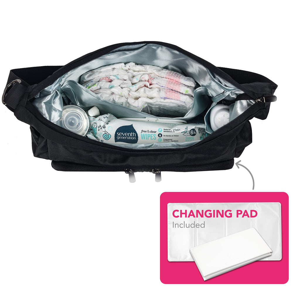 Baby & Beyond Essential Bag with a comfortable shoulder strap for easy carrying