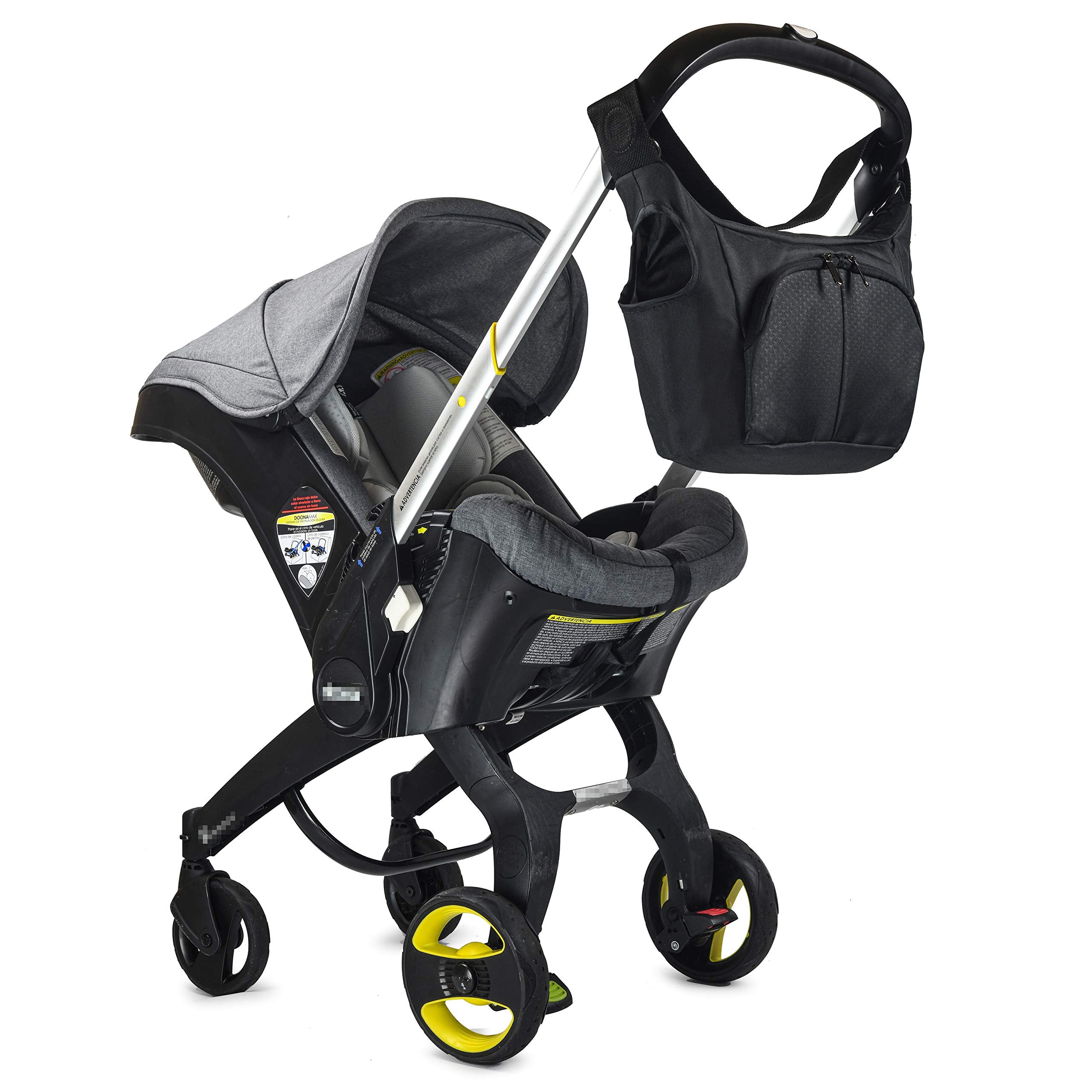 Baby & Beyond Essential Bag converts to a tote diaper bag for versatile use