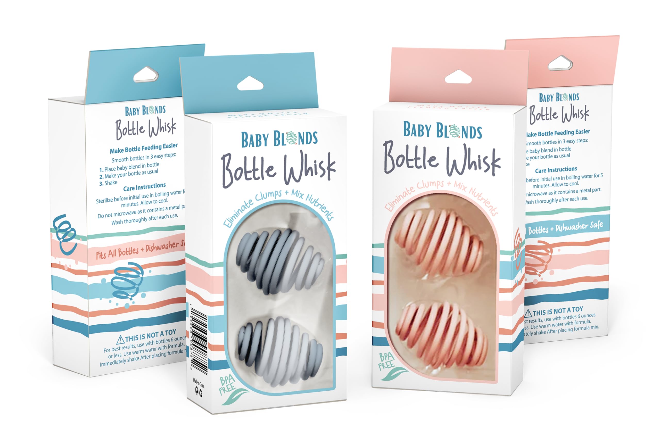 Baby Blends travel-friendly-size fits diaper bag for quick feeds.