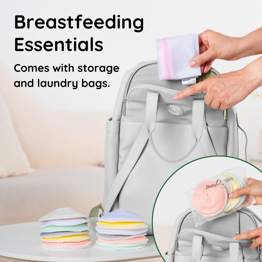 BABY BLISS breathable mesh wash bag aids easy cleaning.