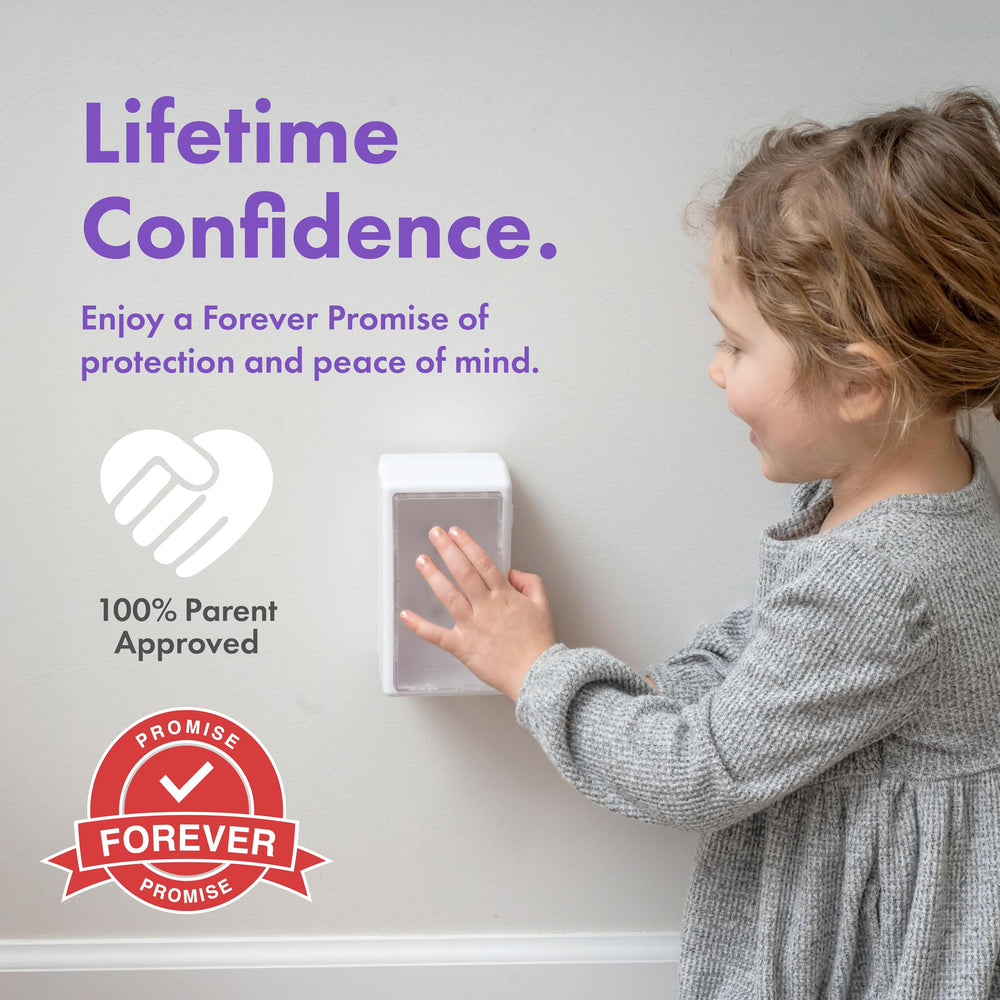 Baby Block easy-installation outlet cover installs with a screwdriver for quick safety setup