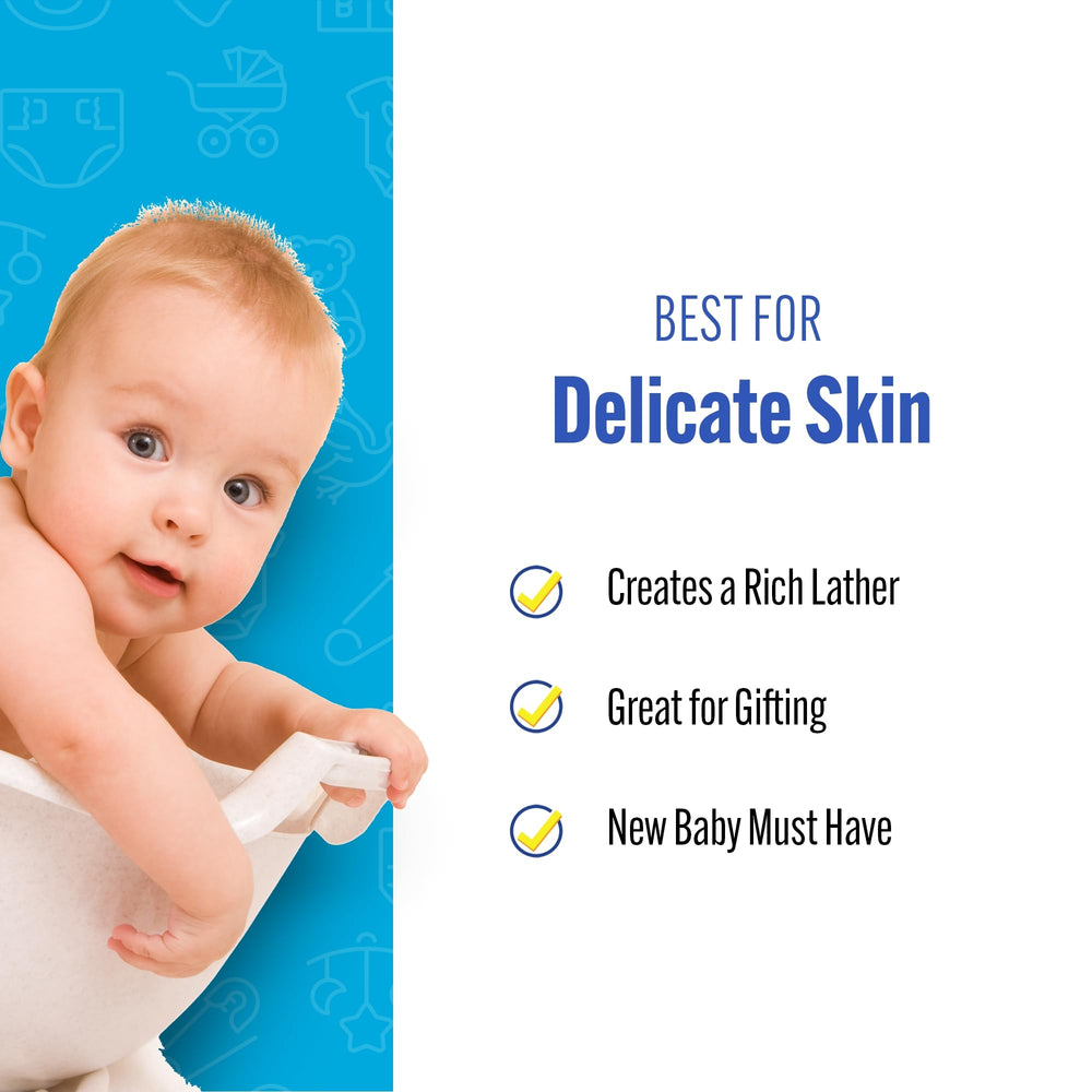 Baby Buddy biodegradable sponge supports an earth-friendly bath routine.