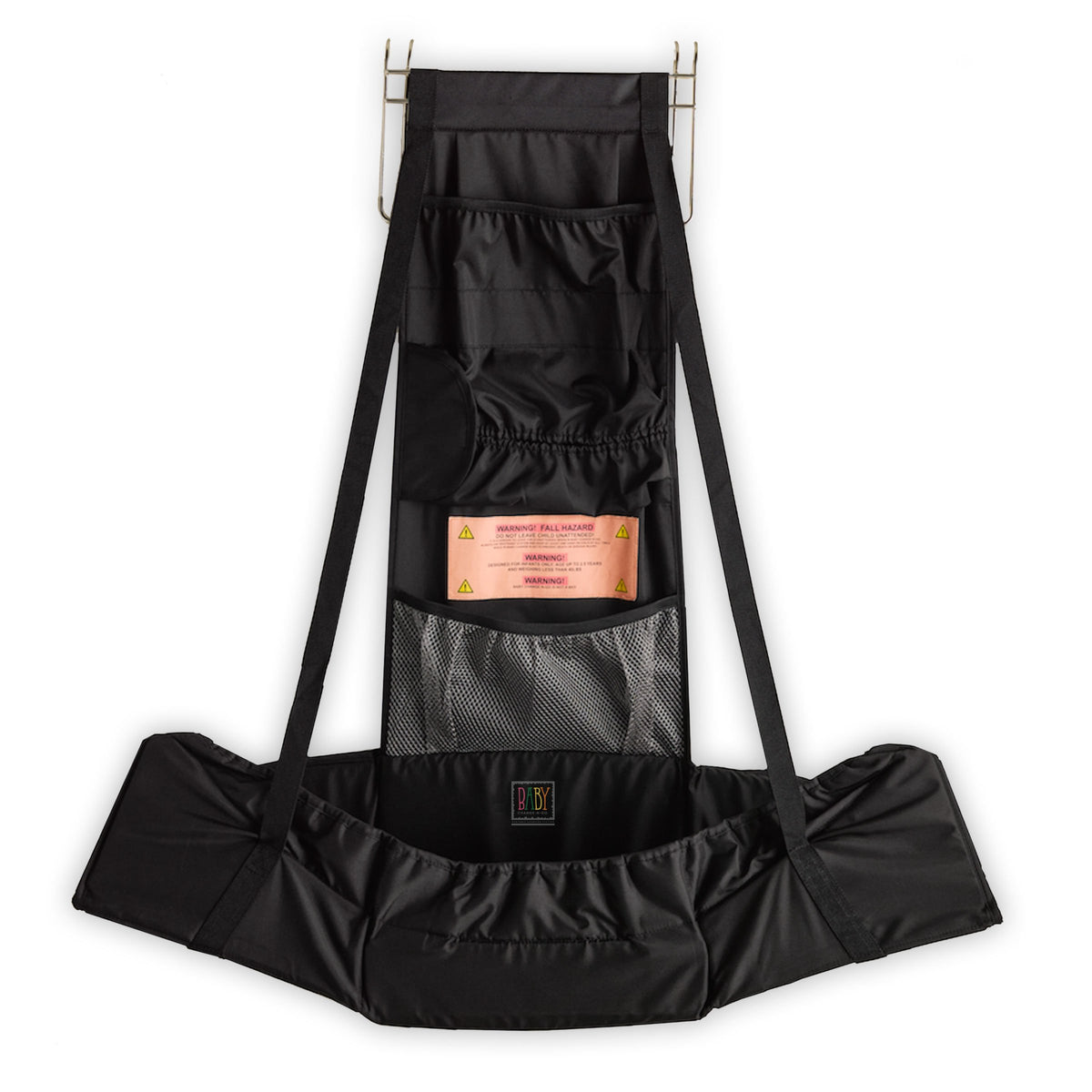 Baby Change-N-Go front-view open shows private on-the-go diapering surface.