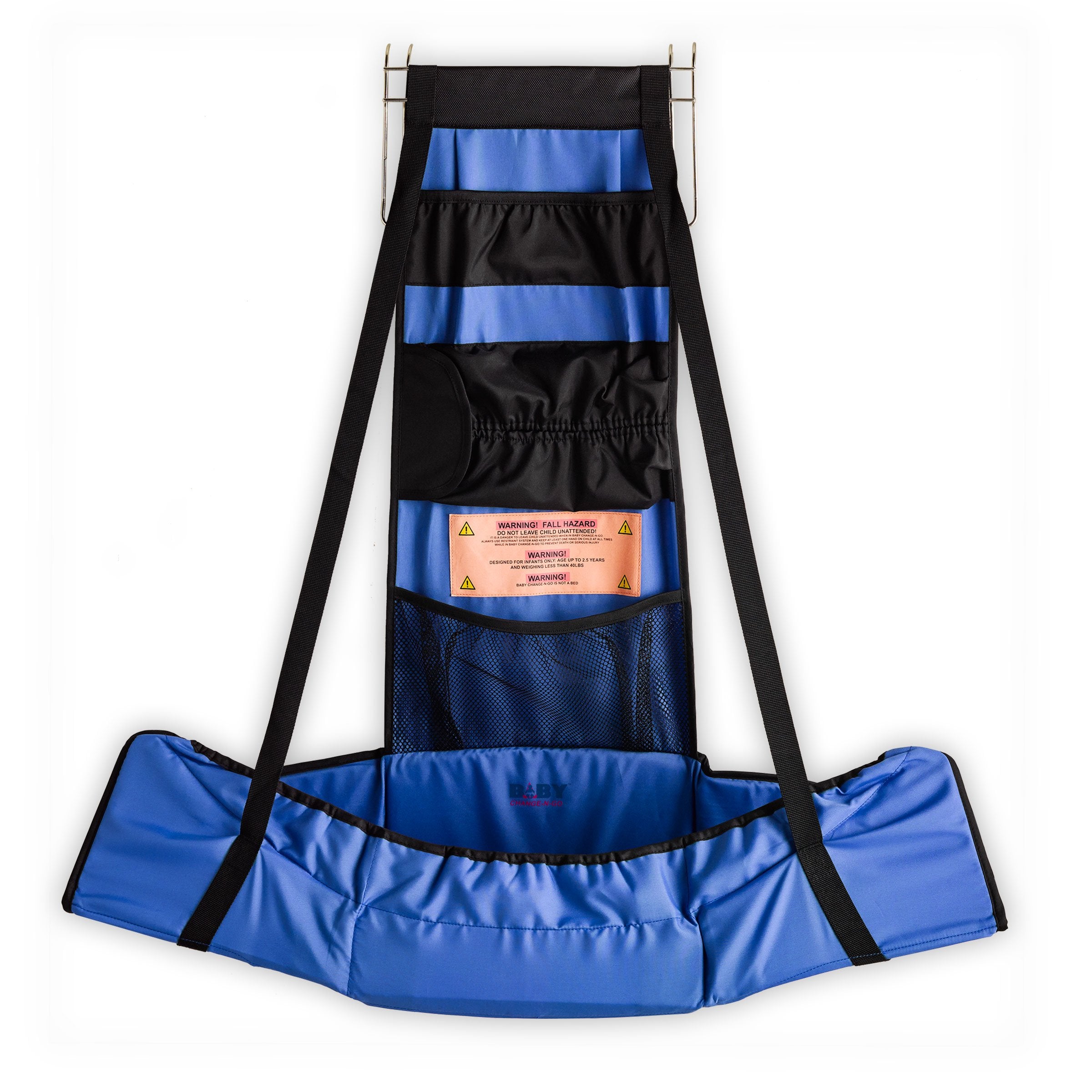 Baby Change-N-Go travel station open setup for easy diaper changes on the go