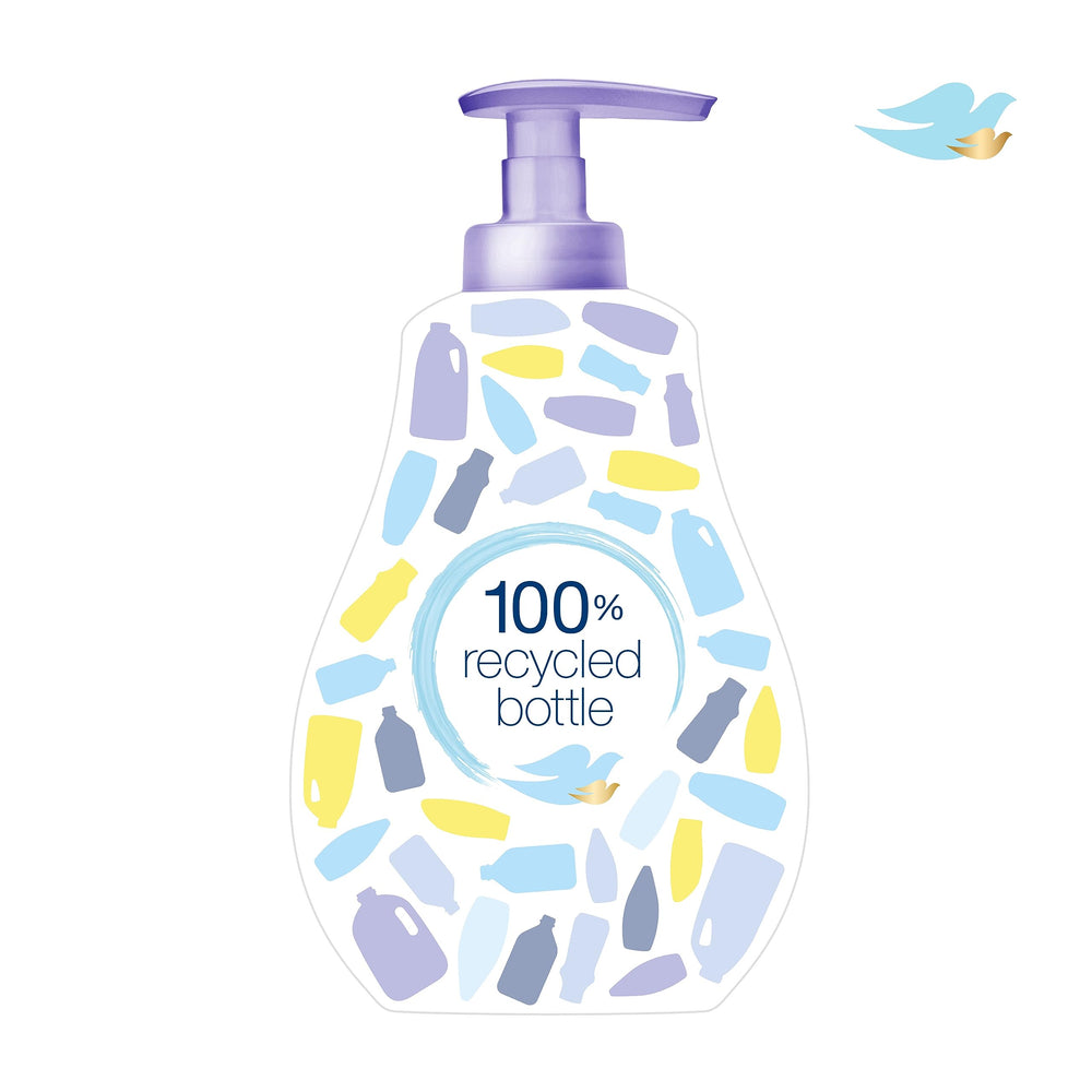 Prebiotic moisture in Baby Dove Calming Moisture wash maintains hydration.