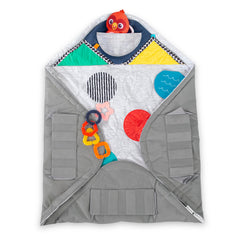 Baby Einstein Sensory Play Space toy bar with lights supports eye-tracking and neck movement