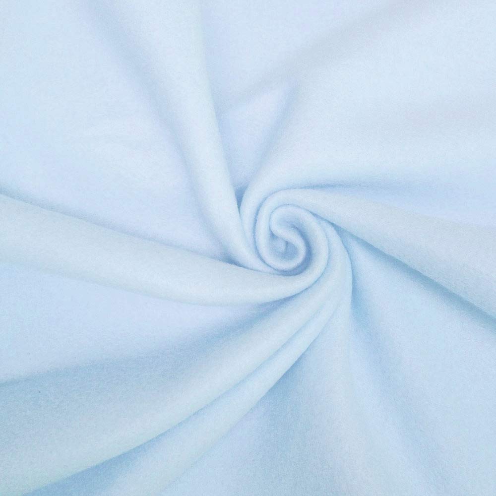 Baby Essentials blue blanket satin trim closeup highlights luxurious edge and breathable warmth