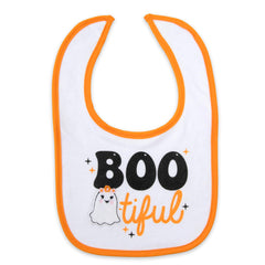 Baby Essentials BOOtiul Halloween outfit on baby for photos
