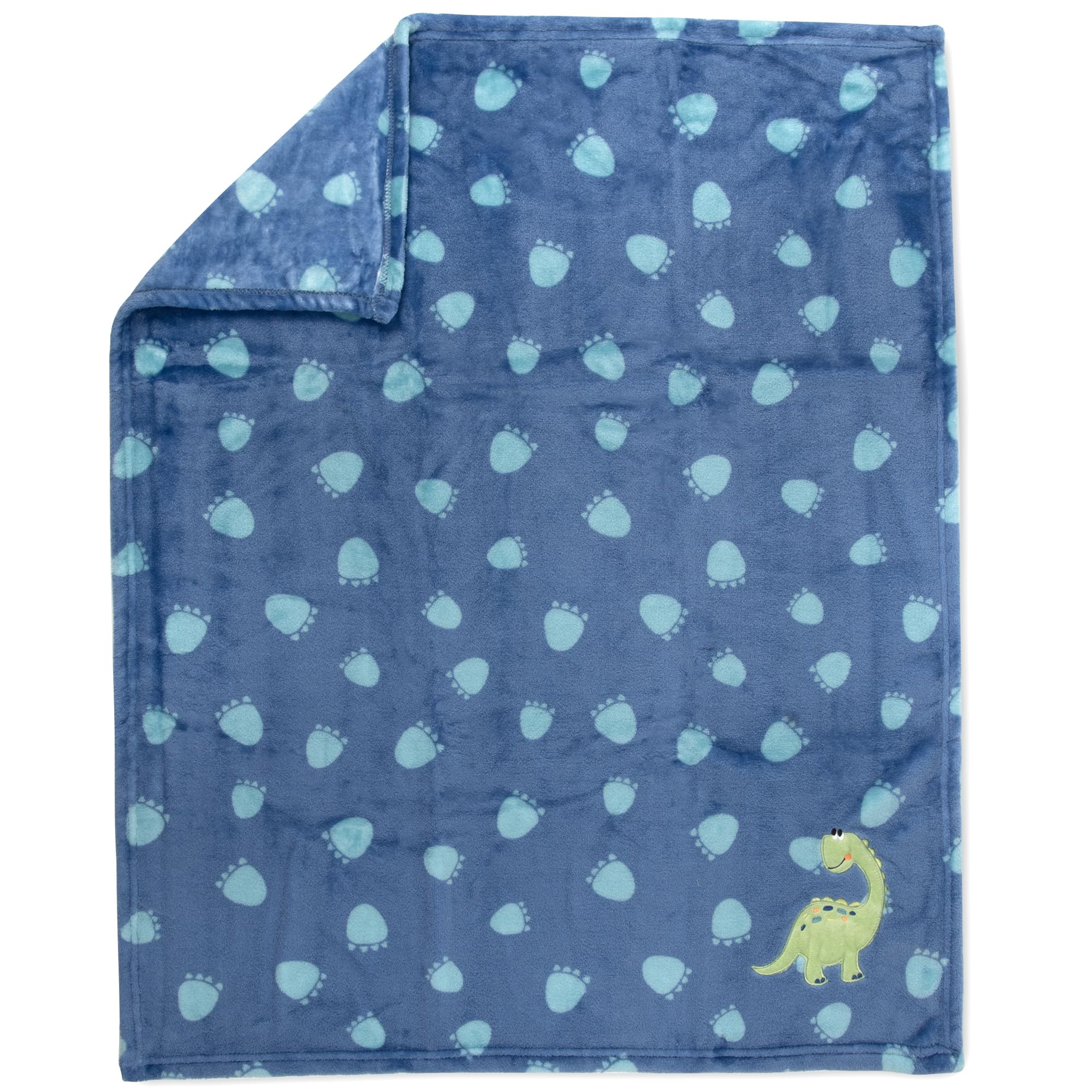Baby Essentials machine washable blanket remains durable and easy care.