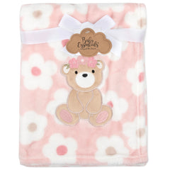 Baby Essentials embroidered detail adds decorative nursery touch and gentle comfort.