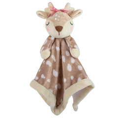 Baby Essentials Minky Animal Snuggler deer lovey — silky security for naps.