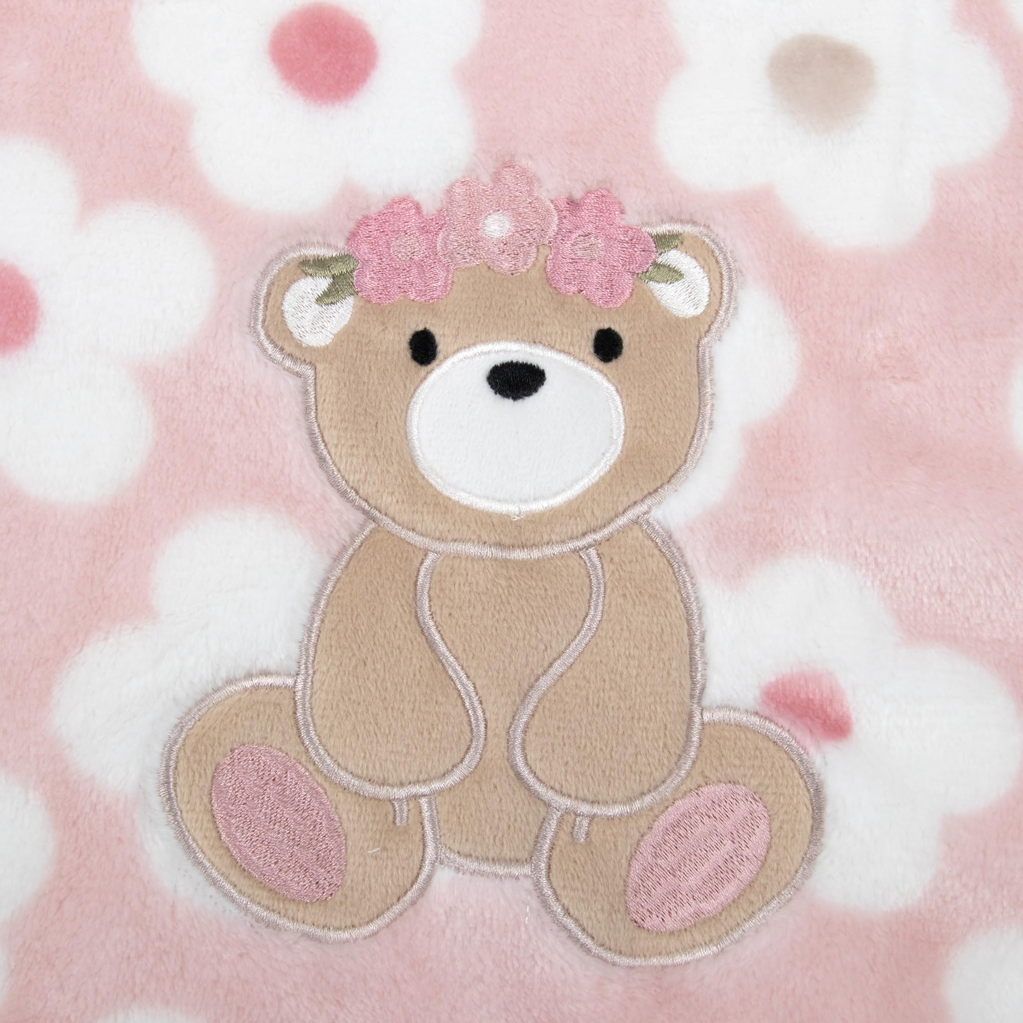 Baby Essentials plush Minky throw offers cozy warmth for preschool nap time.