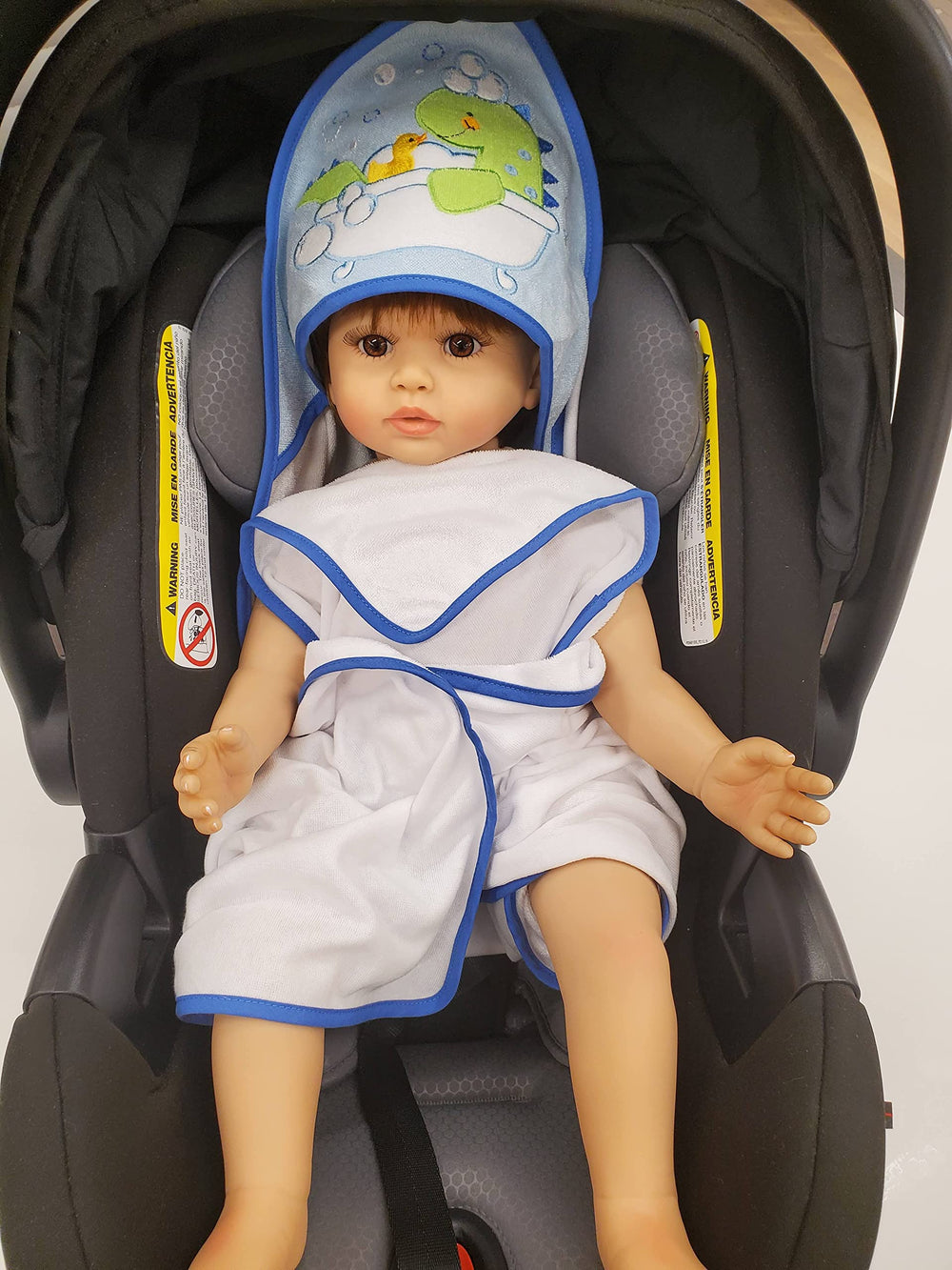 Baby Essentials Refreshed Rex gift-pack scene highlighting baby shower gift appeal