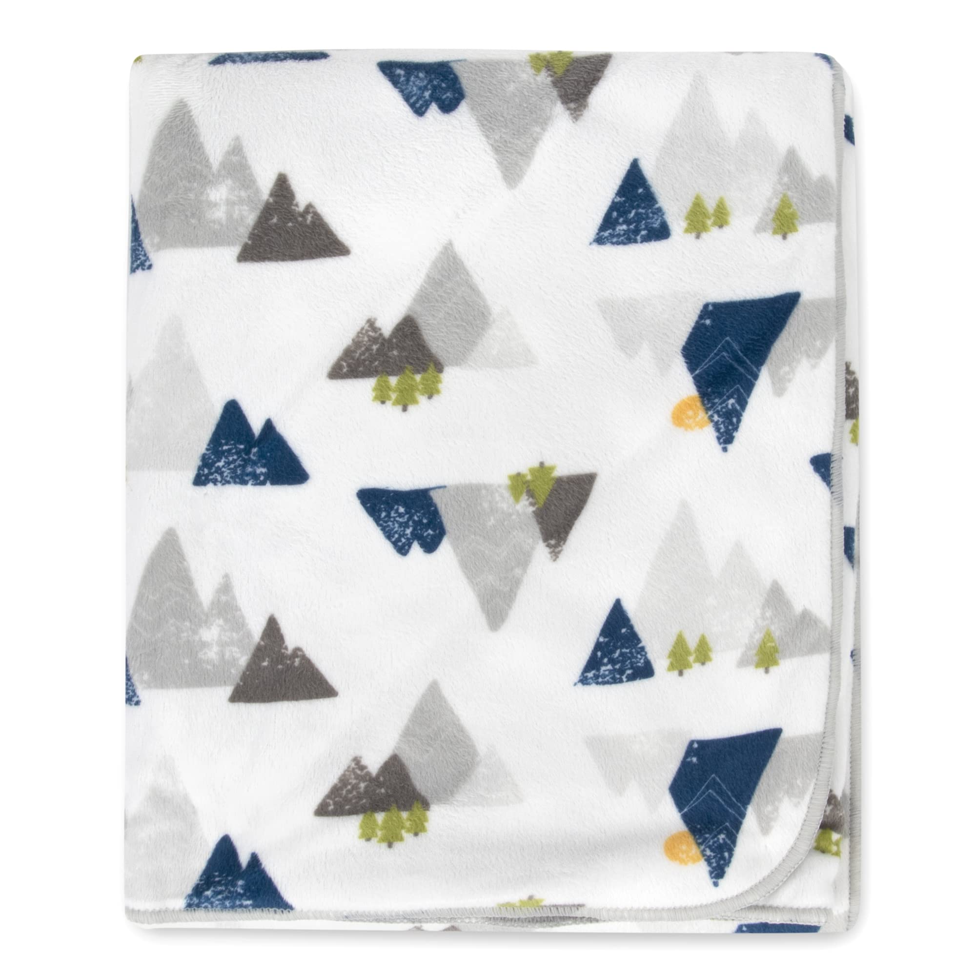 Baby Essentials Sherpa Arrows reverse panel soft texture for year-round comfort