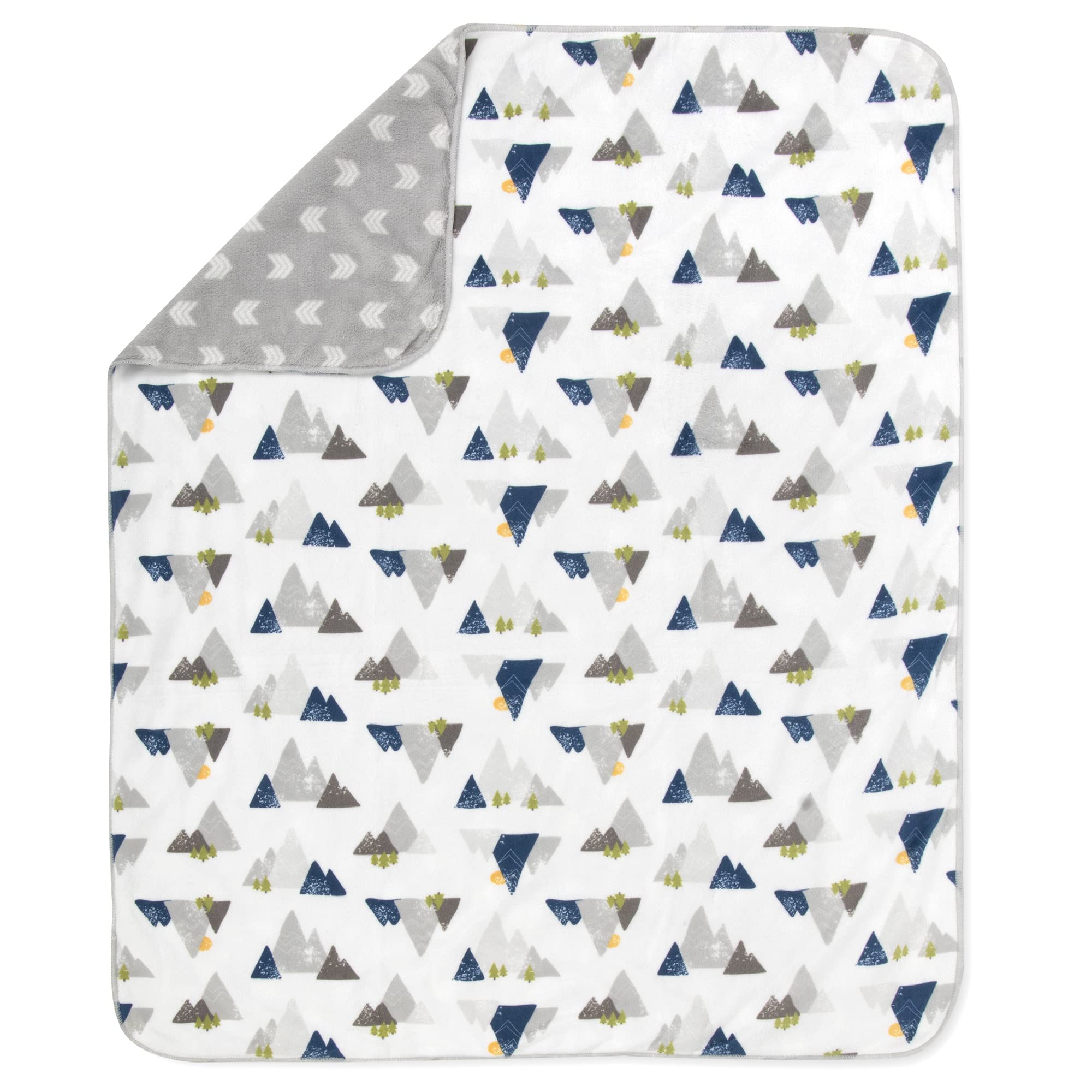 Baby Essentials Sherpa blanket swaddle-use versatile for carrier or stroller