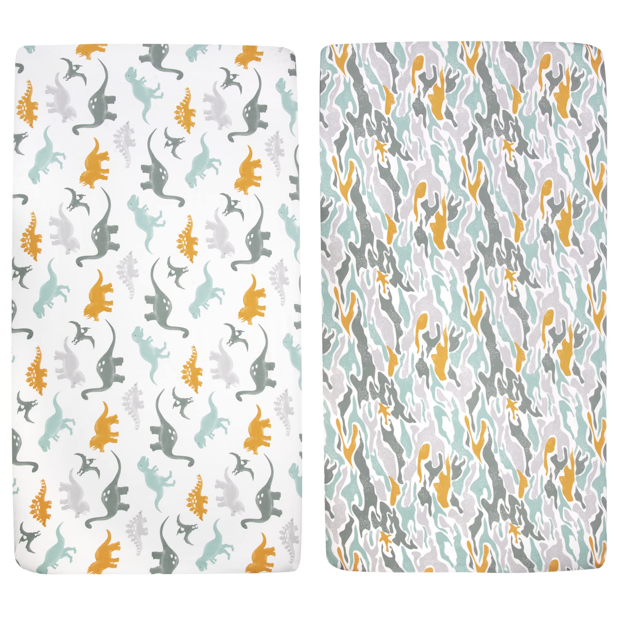 Baby Essentials soft-microfiber crib sheet feels plush and gentle on tiny skin.