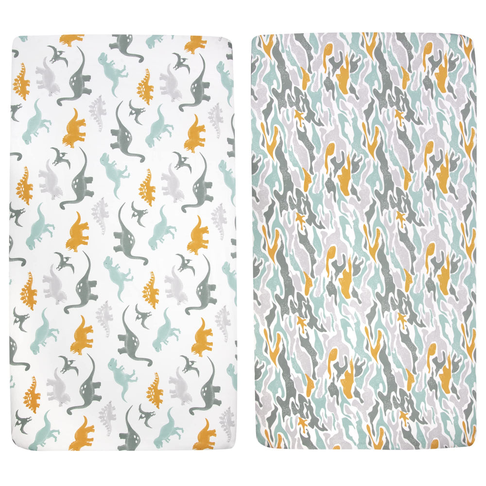 Baby Essentials soft-microfiber crib sheet feels plush and gentle on tiny skin.