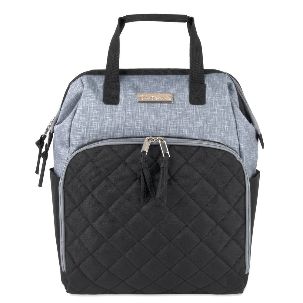Baby Essentials Super Cooler side pocket with accessories for quick wipes and snacks