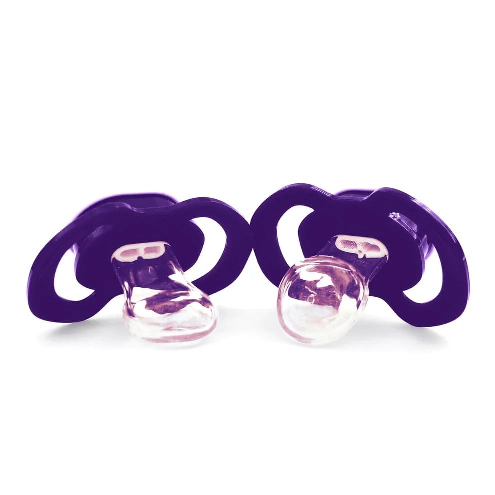Baby Fanatic LSU Tigers pacifier back shield ensures safe infant soothing