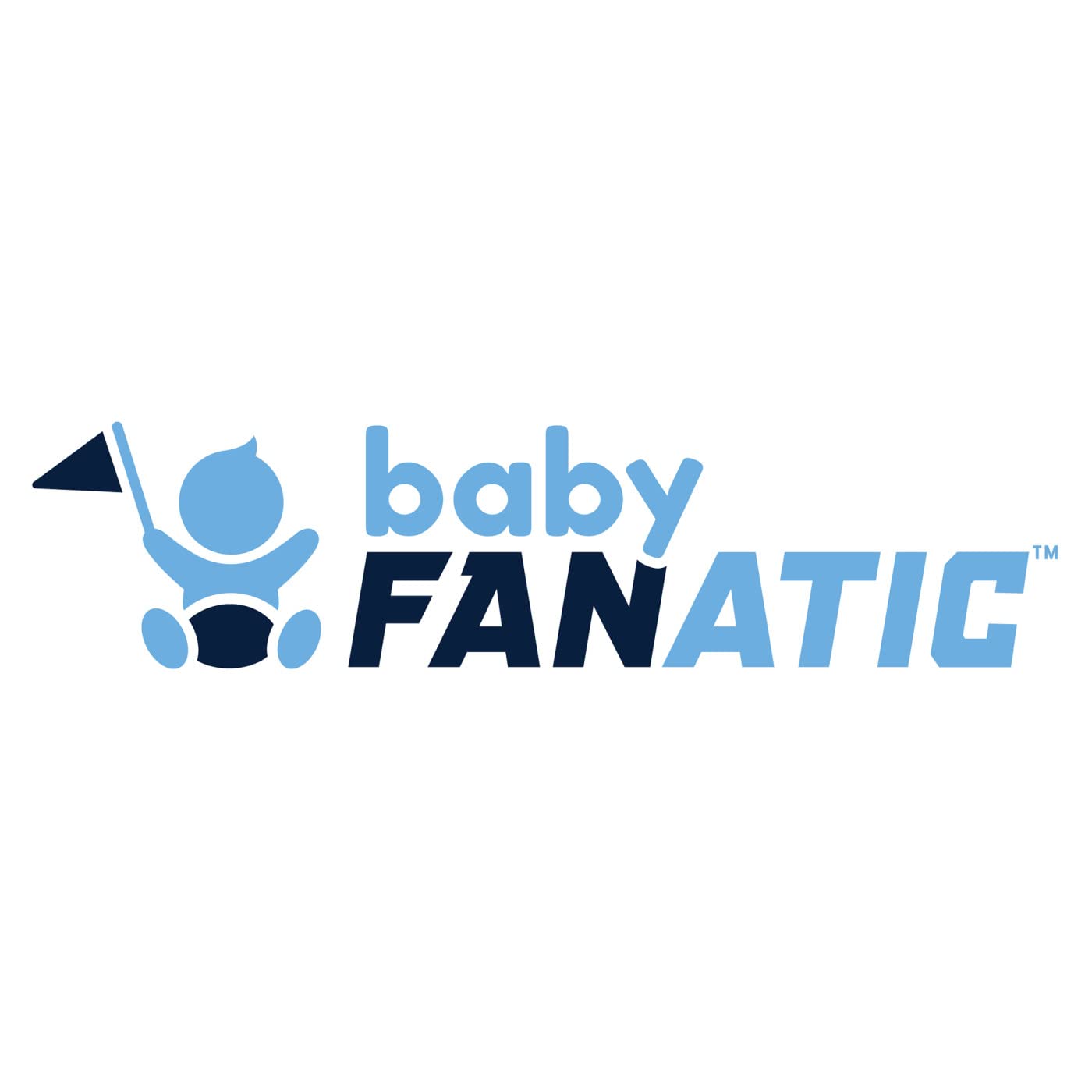 Baby Fanatic pacifier 2-pack Tennessee Volunteers logo detail highlighting team icon on the button