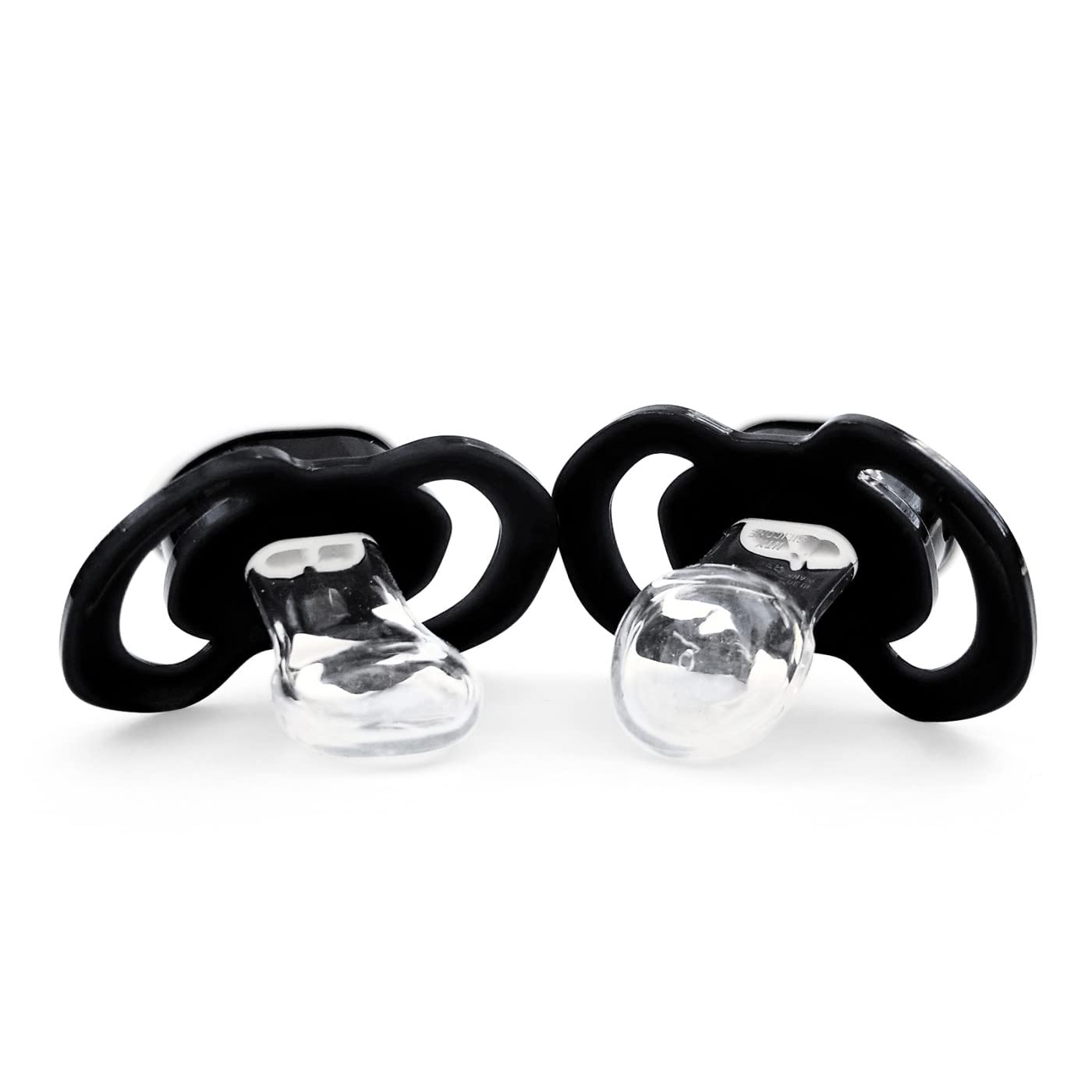 Baby Fanatic orthodontic silicone nipple offers comfortable sucking for babies