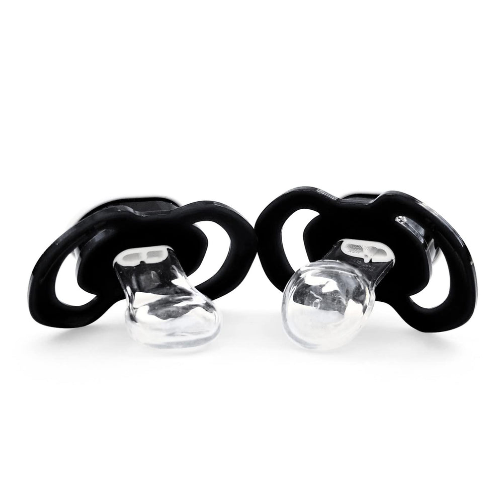 Baby Fanatic orthodontic silicone nipple offers comfortable sucking for babies